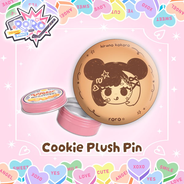 Secret Cookie Tin Plush Pin X Roro
