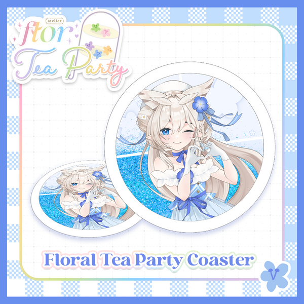 Floral Tea Party Coaster X Silvi