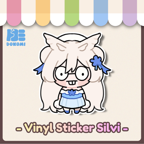 Vinyl Stickers nerds Silvi