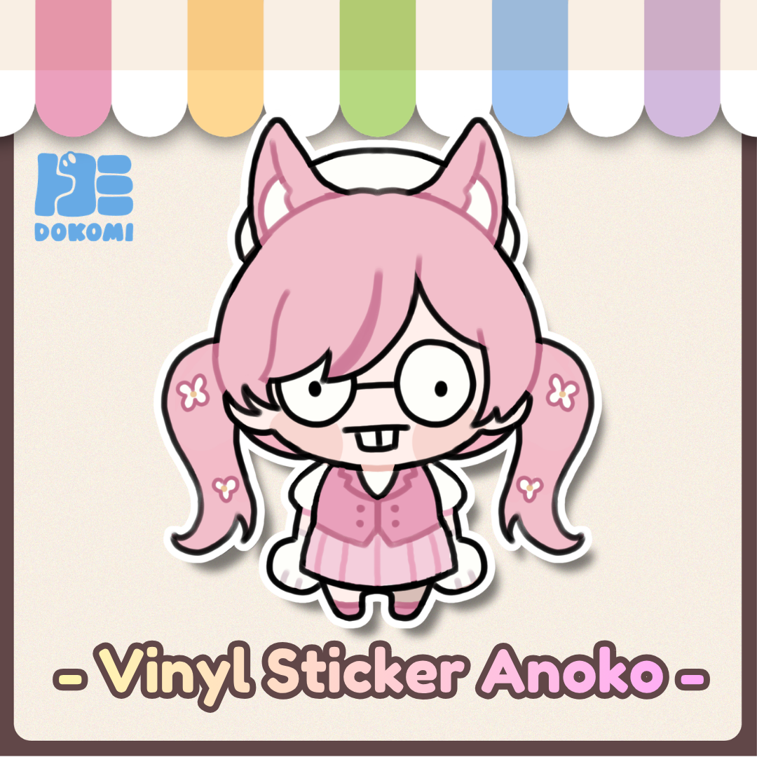 Vinyl Stickers nerds Anoko