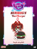 Beribug Pub@8 BeriBurger Keychain