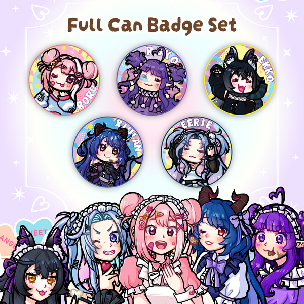 Sweet Badge Pin Bundle