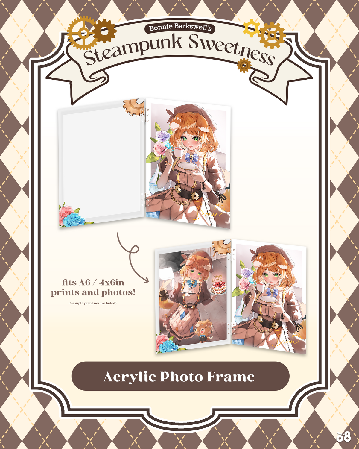 Bonnie Acrylic Photo Frame