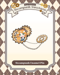 Bonnie Steampunk Enamel Pin