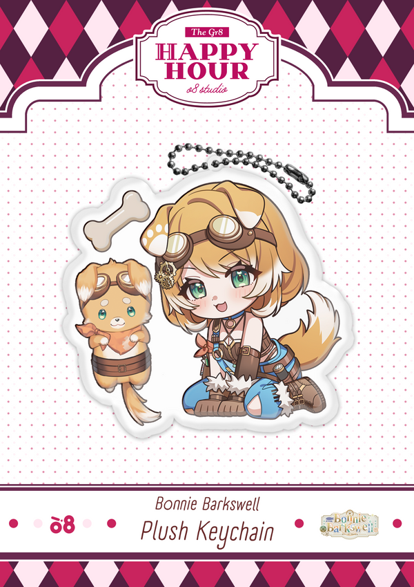 Bonnie Happy Hour Plush Keychain