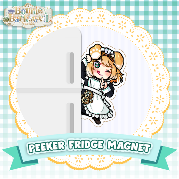 Peekaboo Acrylic Chibi Side Fridge Magnet X Bonnie