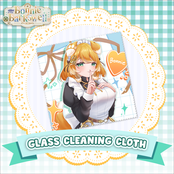 Maid on duty! Glasses and Screen Cleaning Cloth X Bonnie