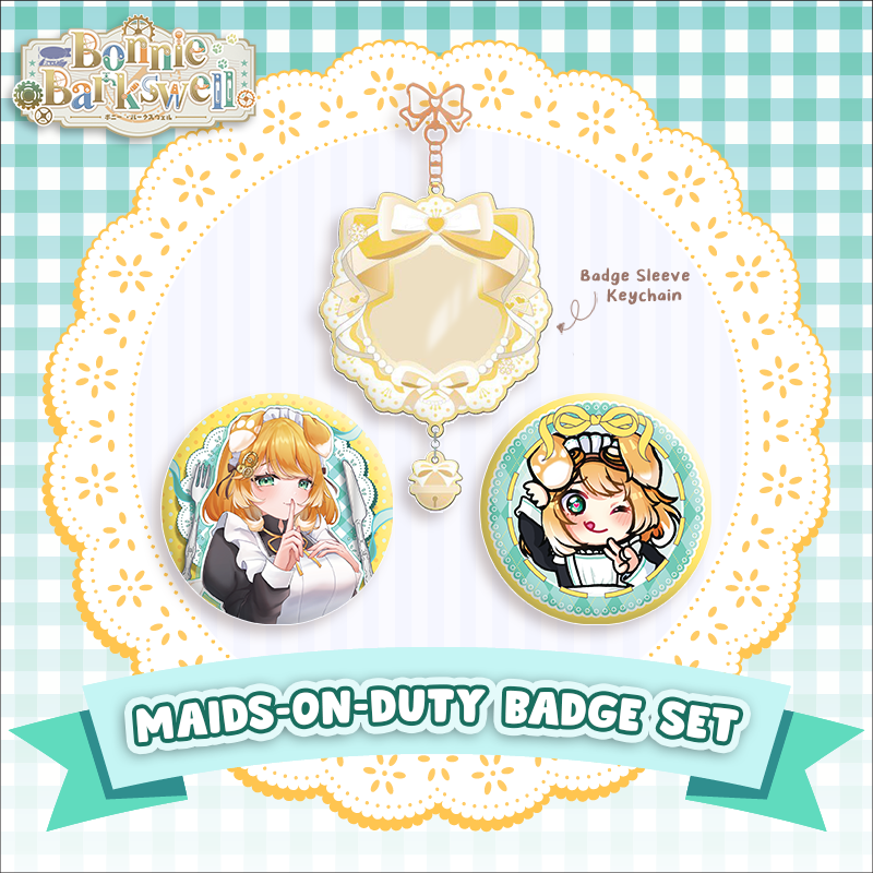 Maid on duty! Can Badge set X Bonnie