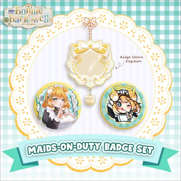 Maid on duty! Can Badge set X Bonnie