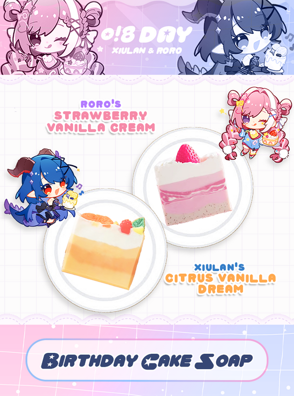RoXiu Birthday Cake Soap
