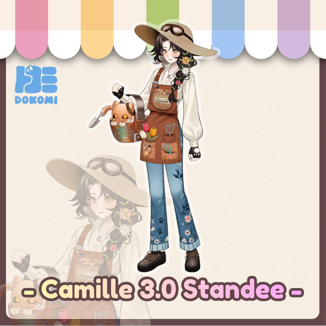 Camille 3.0 Model Standee