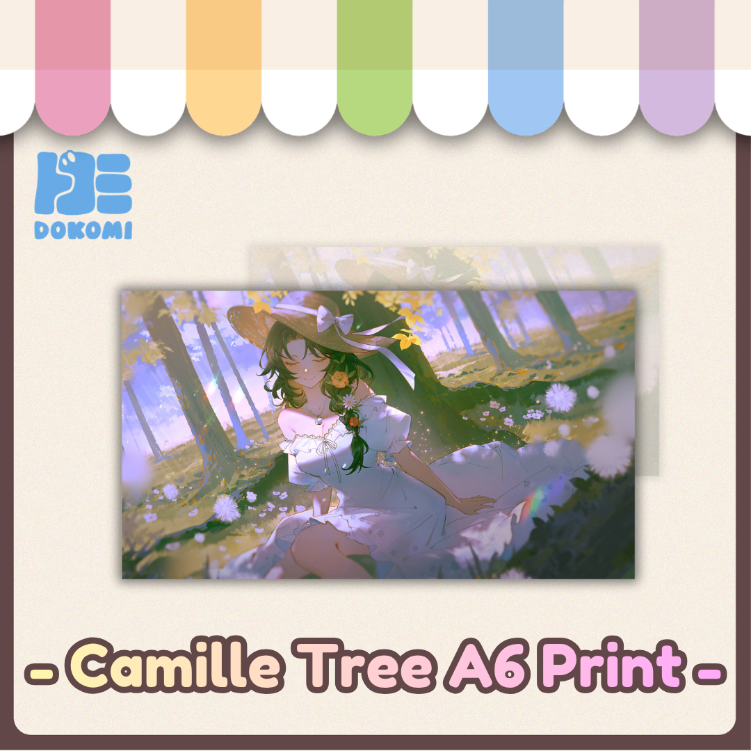 Camille Tree Print (A6)
