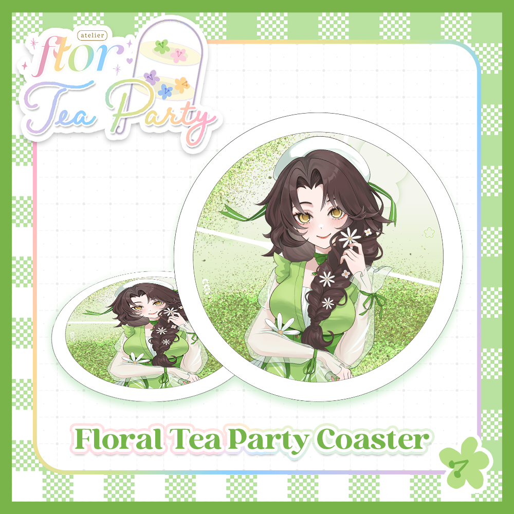 Floral Tea Party Coaster X Camille