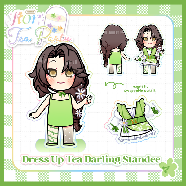 Dress up Tea Party Acrylic Standee X Camille