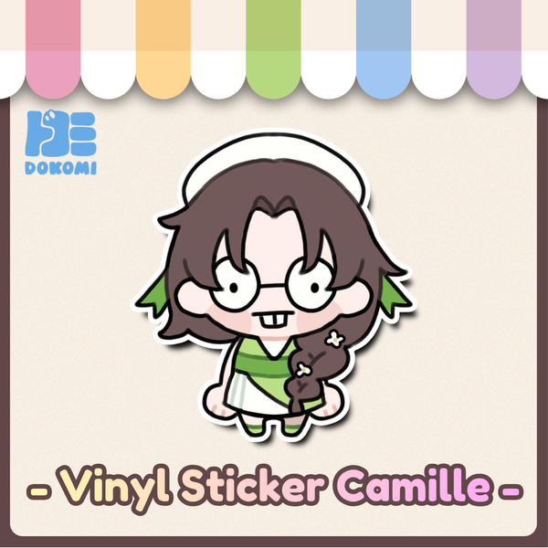 Vinyl Stickers nerds Camille