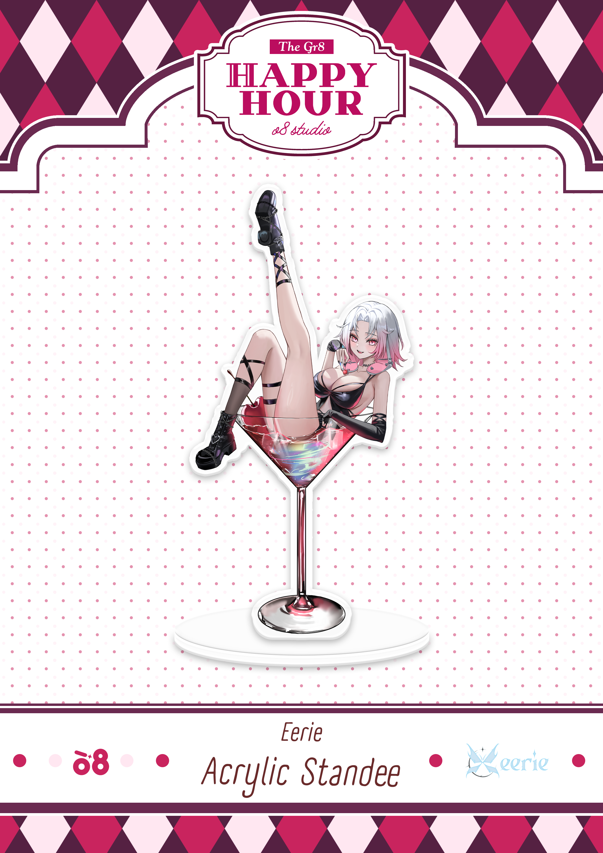 Eerie Happy Hour Acrylic Standee