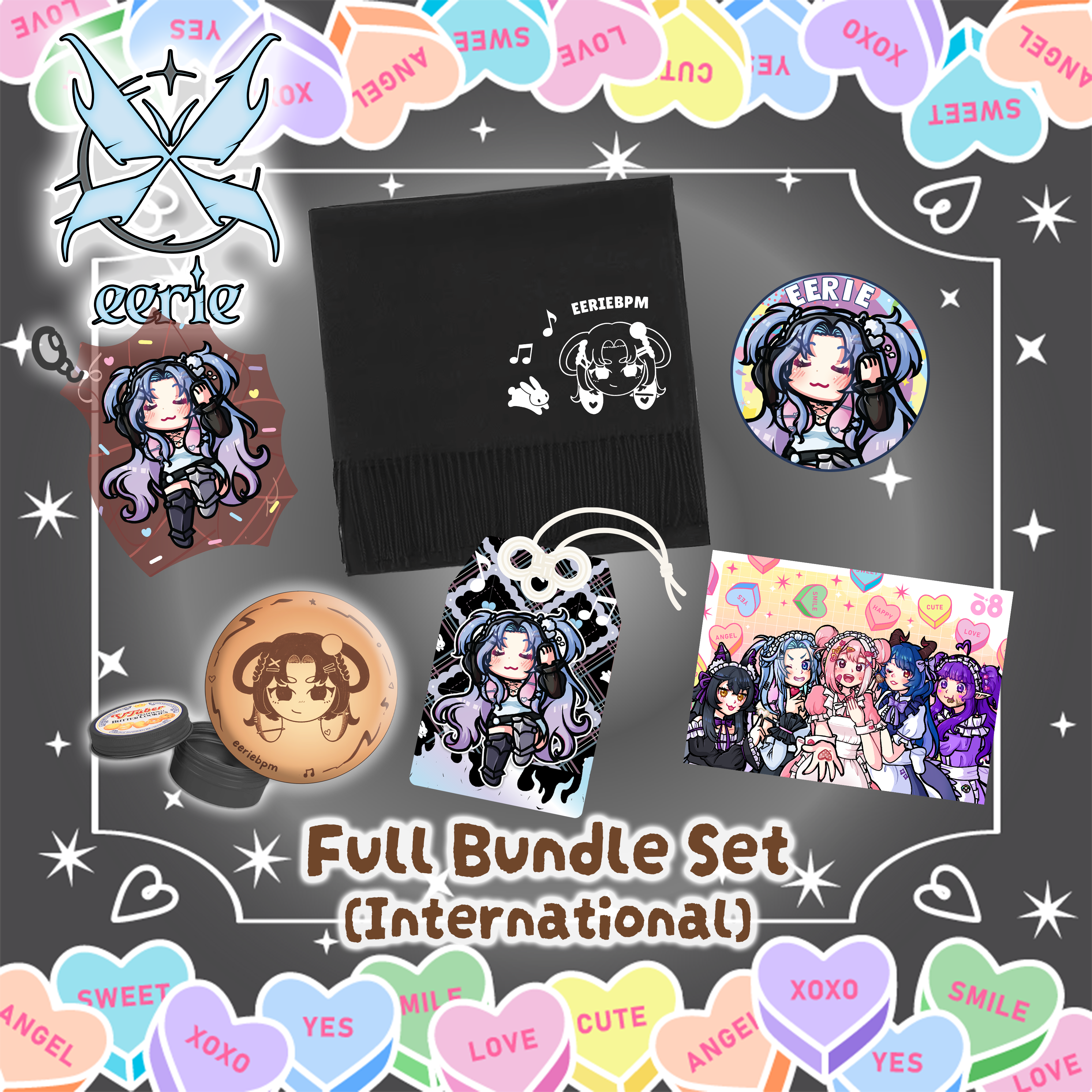 Eeriebpm Sweet Reversal White Valentine’s Bundle