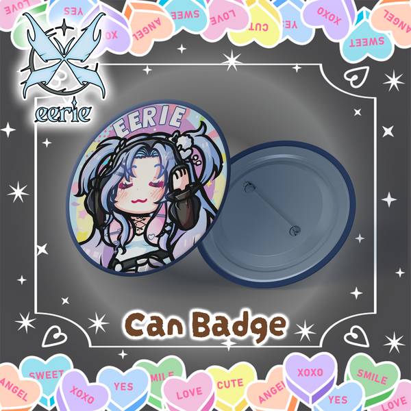 Sweet Badge Pin X Eerie