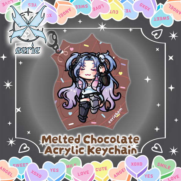 Chocolate Melts Keychain X Eerie