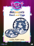 Ekkomori Pub@8 Leather Coaster