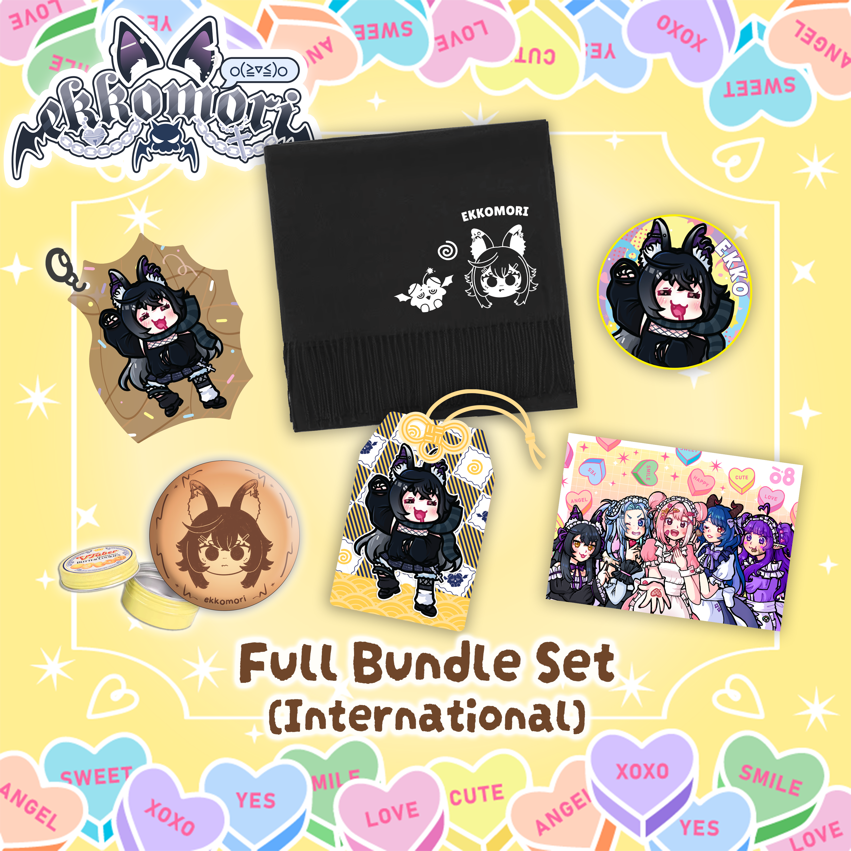 Ekkomori Sweet Reversal White Valentine’s Bundle