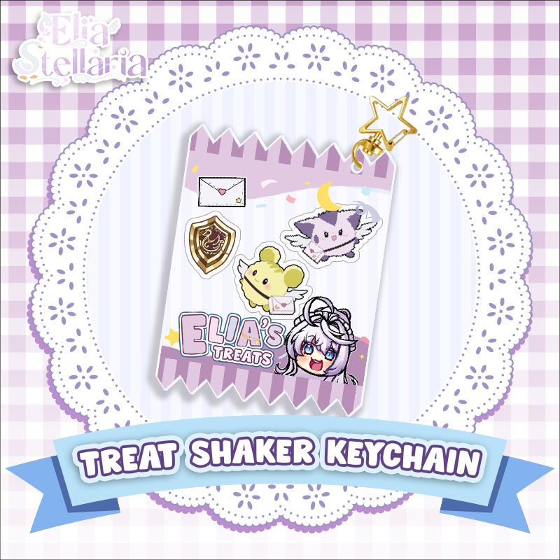 Sweetest Candy Shaker Keychain X Elia
