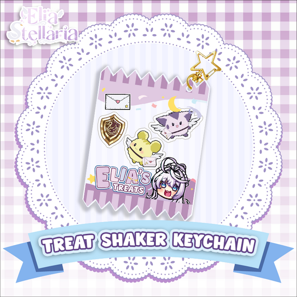Sweetest Candy Shaker Keychain X Elia