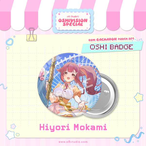 Oshi Badge X Hiyori Mokami