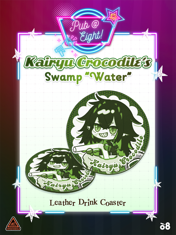 Kairyu Pub@8 Leather Coaster