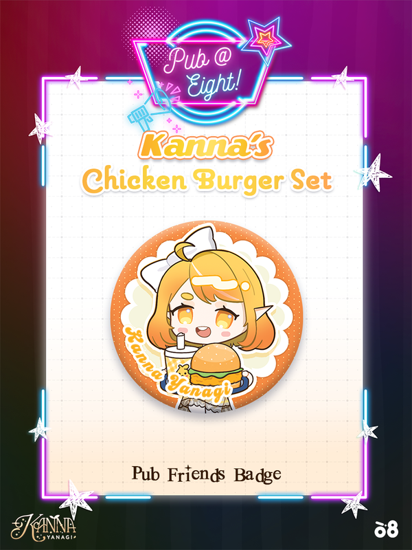 Kanna Pub@8 Can Badge