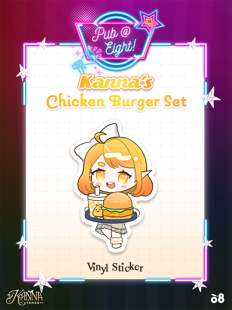 Kanna Pub@8 Decal Sticker