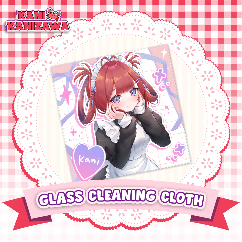 Maid on duty! Glasses and Screen Cleaning Cloth X Kani
