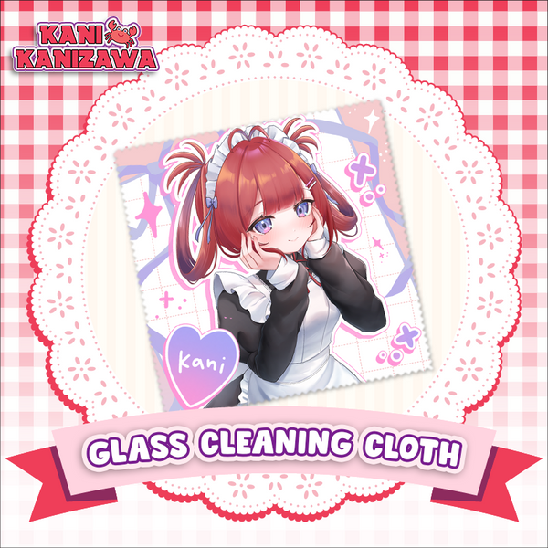Maid on duty! Glasses and Screen Cleaning Cloth X Kani
