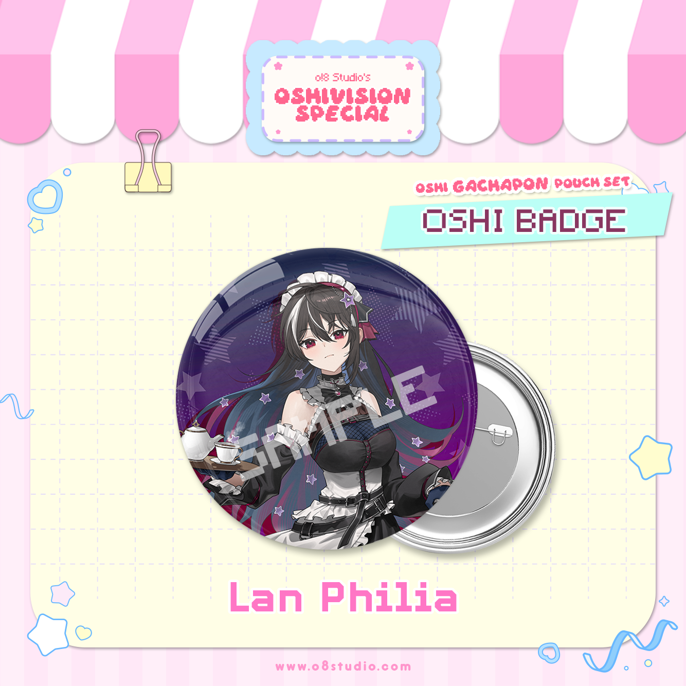 OshiVision Special o!8studio FULL Gacha Pouch Set