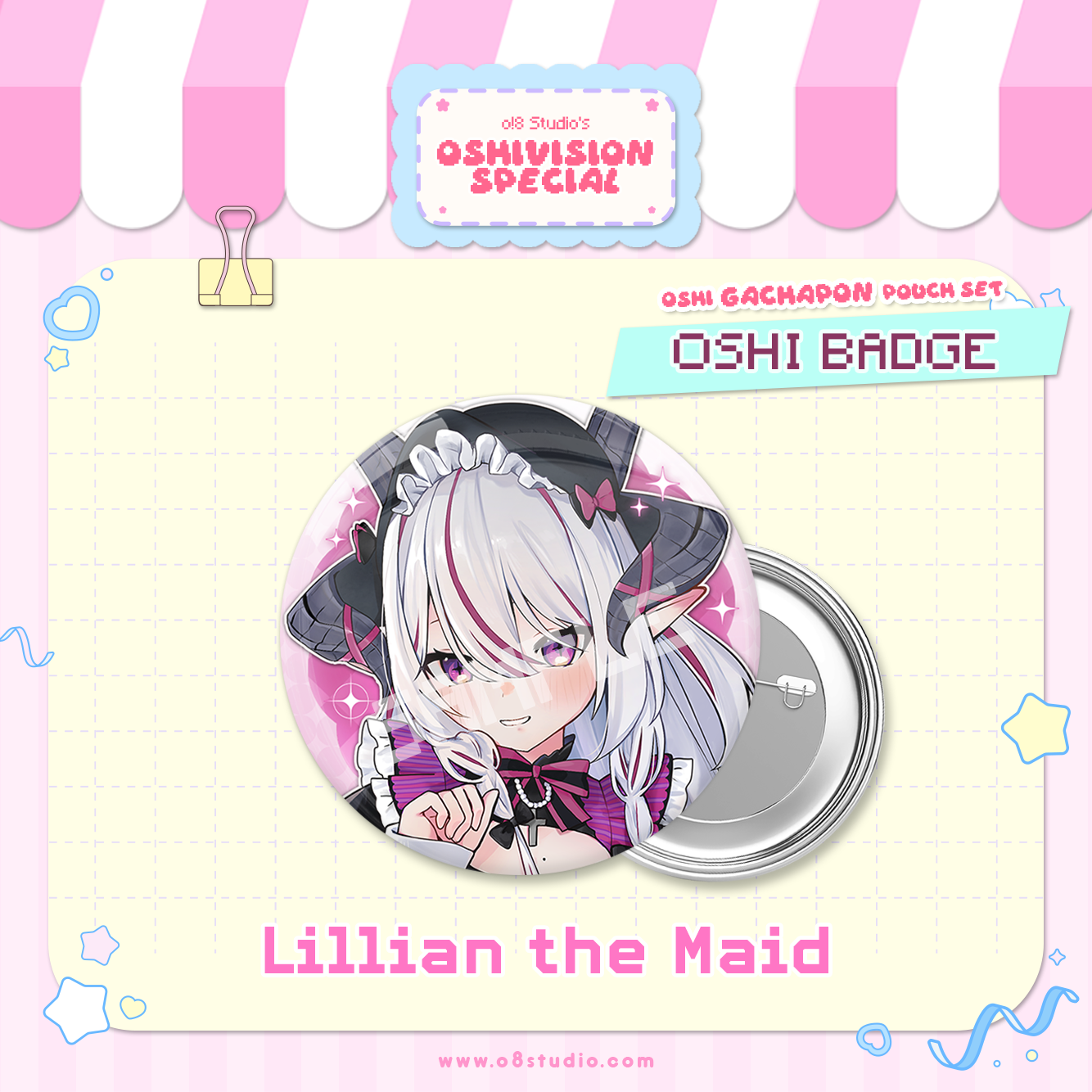 OshiVision Special o!8studio FULL Gacha Pouch Set