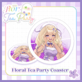 Floral Tea Party Coaster X Mabel