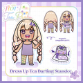 Dress up Tea Party Acrylic Standee X Mabel