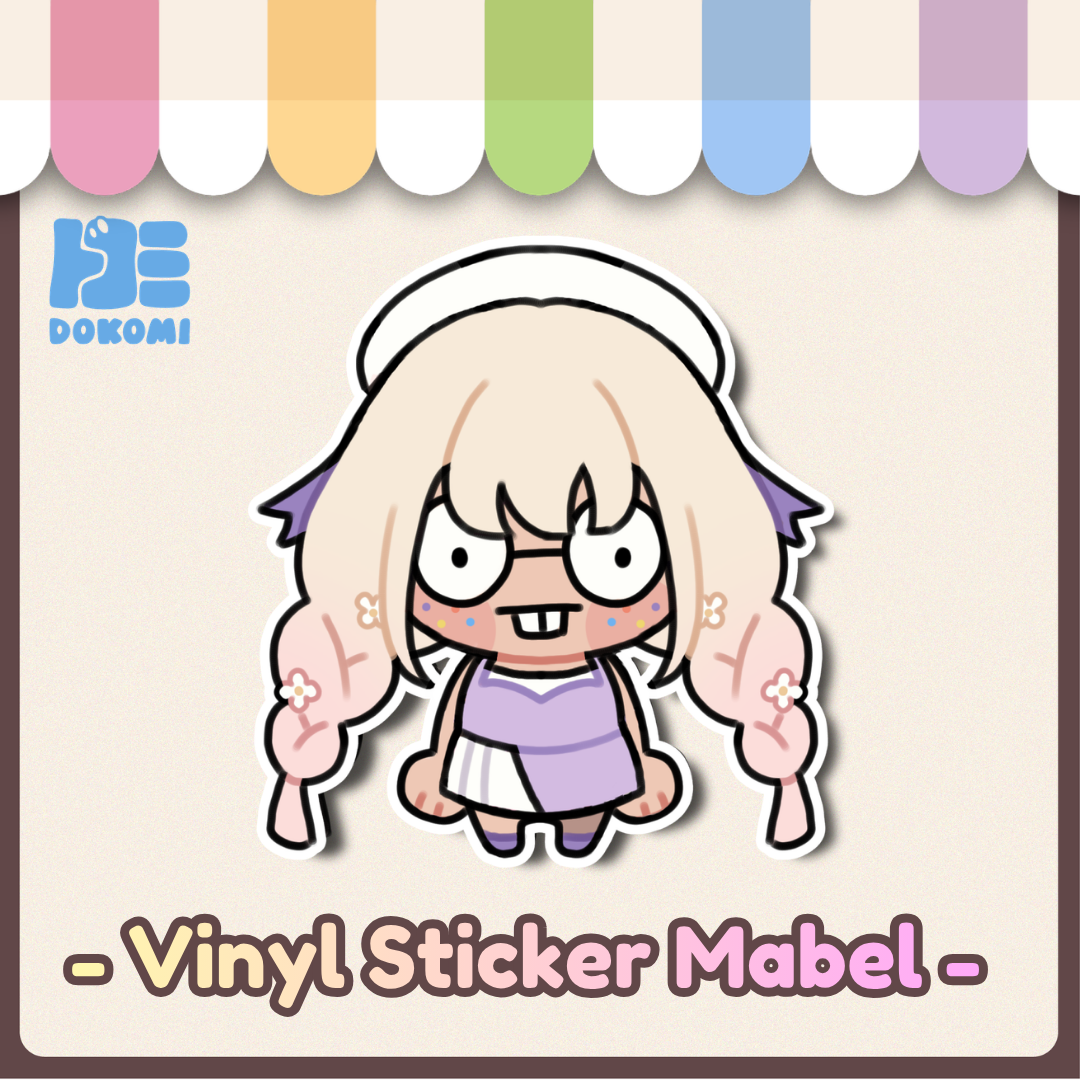 Vinyl Stickers nerds Mabel