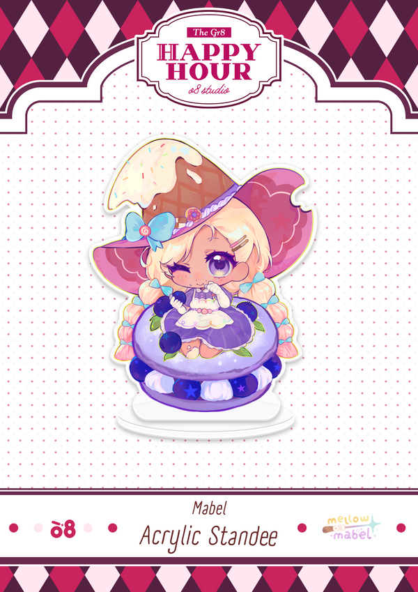 Mabel Happy Hour Acrylic Standee