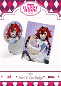 Milia Happy Hour Print and Can Badge Set
