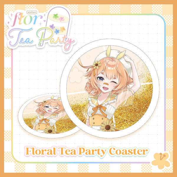 Floral Tea Party Coaster X mipyun