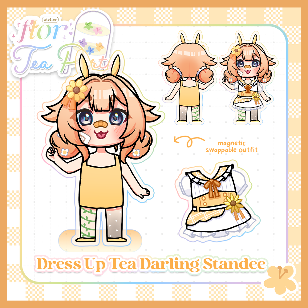Dress up Tea Party Acrylic Standee X mipyun