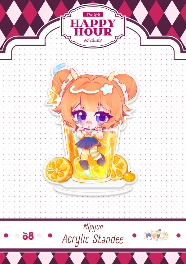 mipyun Happy Hour Acrylic Standee