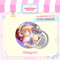 Oshi Badge X Mipyun
