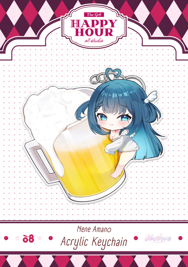 Nene Happy Hour Keychain