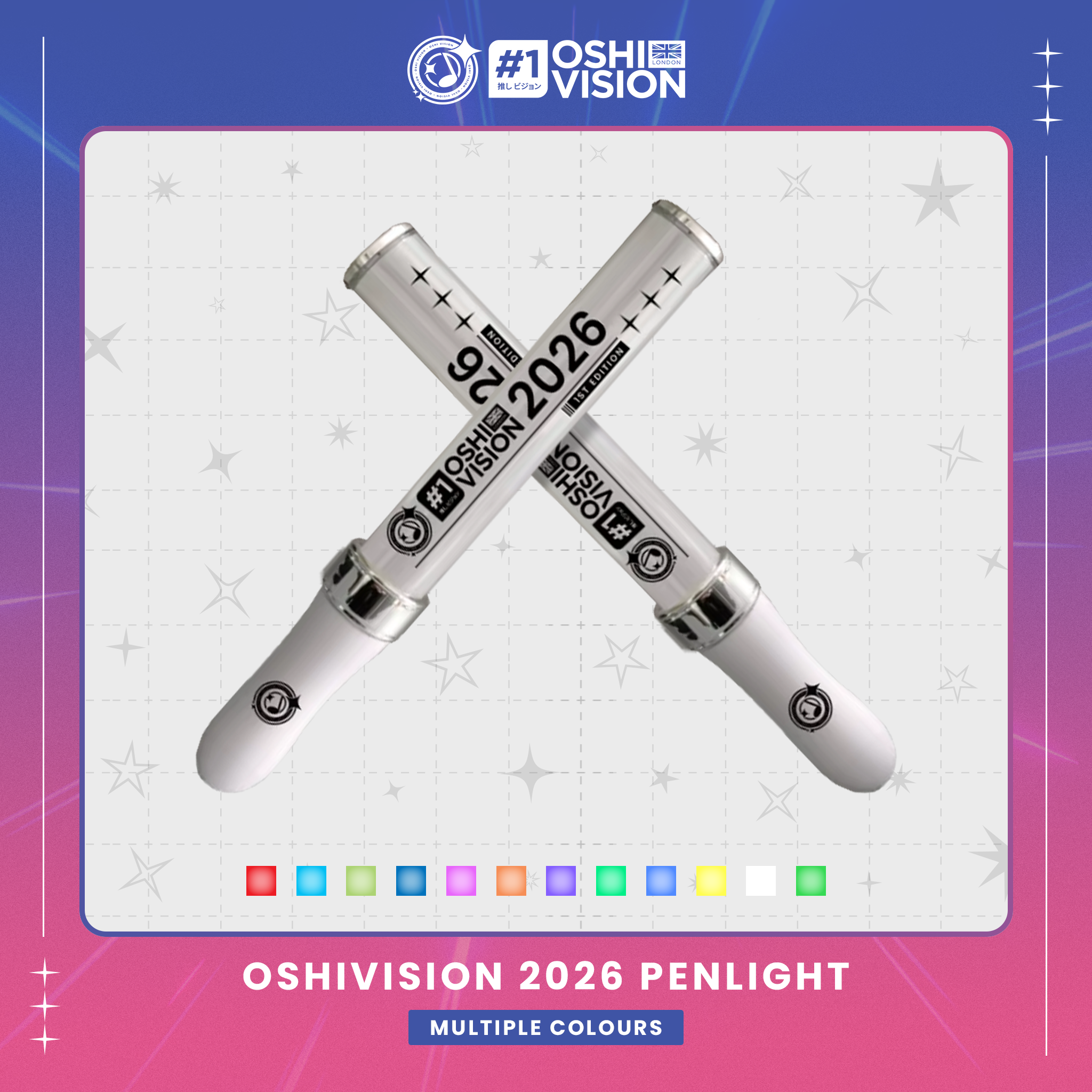 OshiVision Official 2026 Penlight