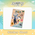 Oshiriko Vacation Sticker Sheet