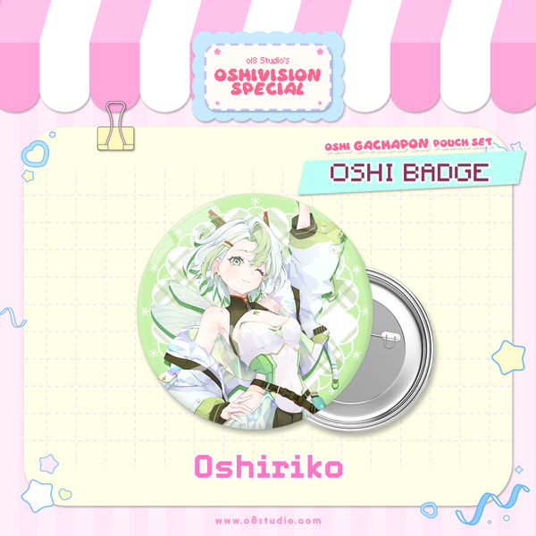Oshi Badge X Oshiriko