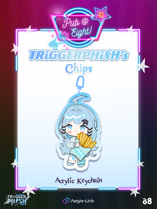 TRiGGERPHiSH Pub@8 Chips Keychain