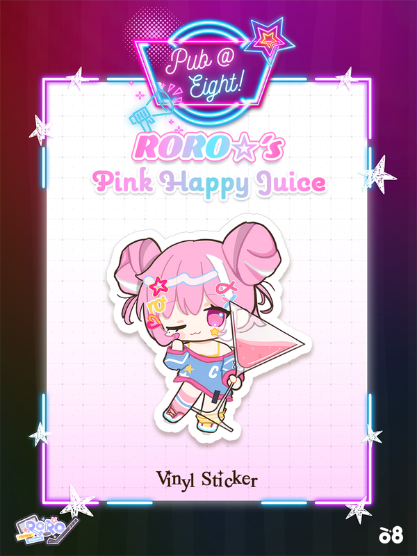Hirano Kokoro Pub@8 Decal Sticker